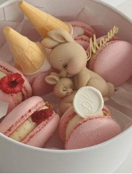 Акриловый топпер «Маме», курсив 5 см, золото