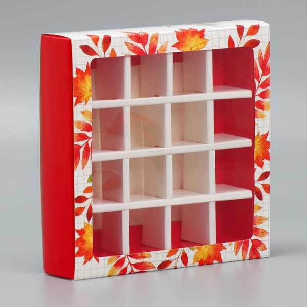 Коробка для 16 конфет "Классному учителю"