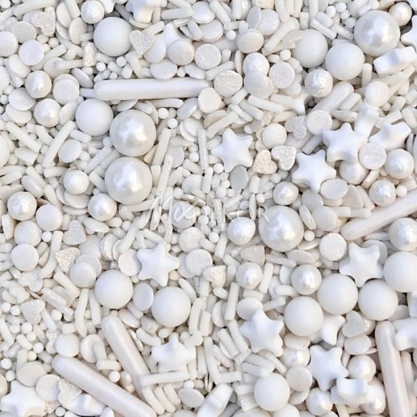 Посыпка фирменная MIXIE "Белым-бело", 50 гр