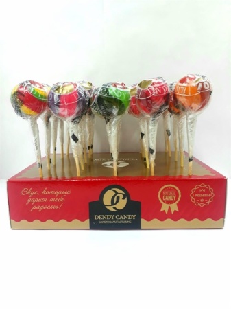 Карамель леденцовая Dendy Candy "Big Top Twist" , 31 гр