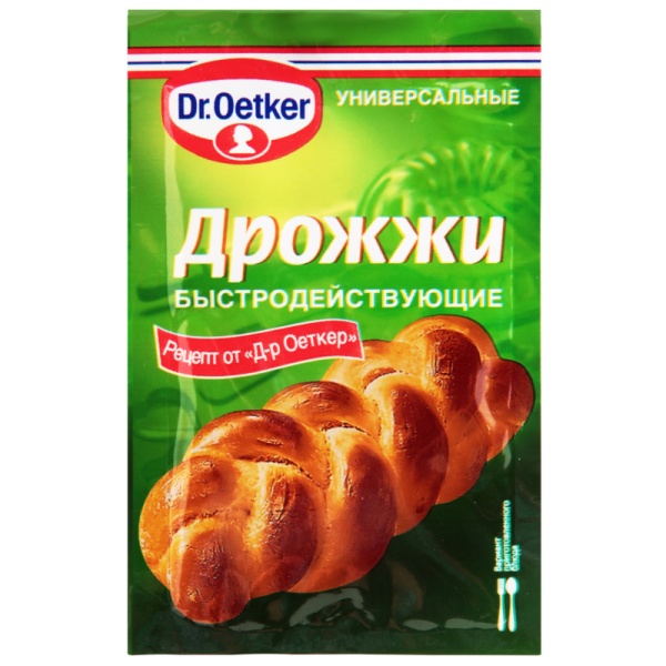 Дрожжи сухие быстродействующие Dr.Oetker, 7 гр.