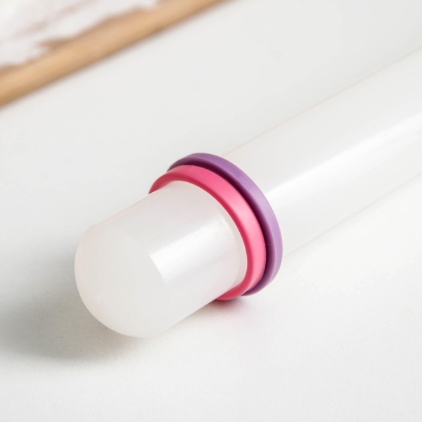 Скалка с ограничителями кондитерская Konfinetta, 32,5 см