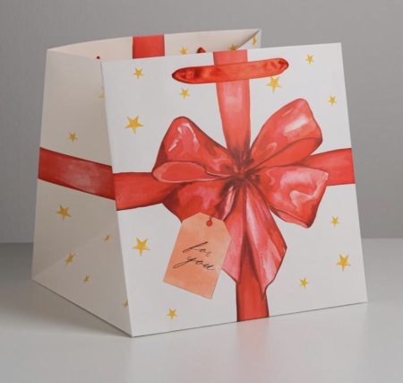Пакет для торта «For you», 30 × 30 × 30 см