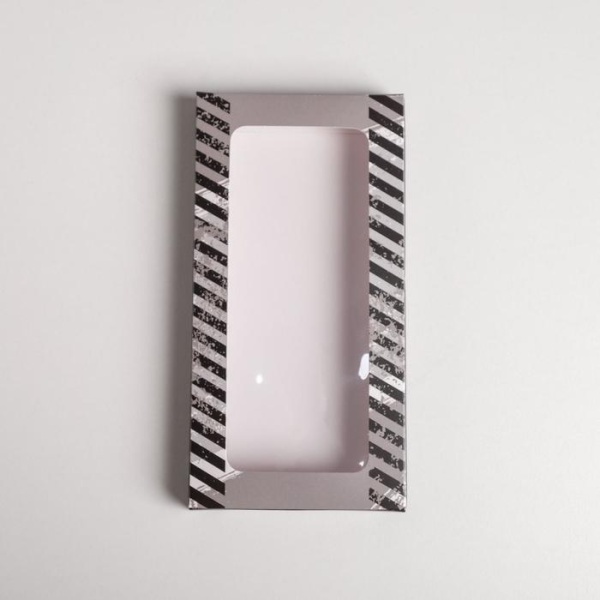 Коробка для шоколада с окном 17,3×8,8×1,5 см «Настоящему мужчине»