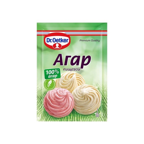 Агар пищевой "Д-р Оеткер" (Dr. Bakers), 7 гр