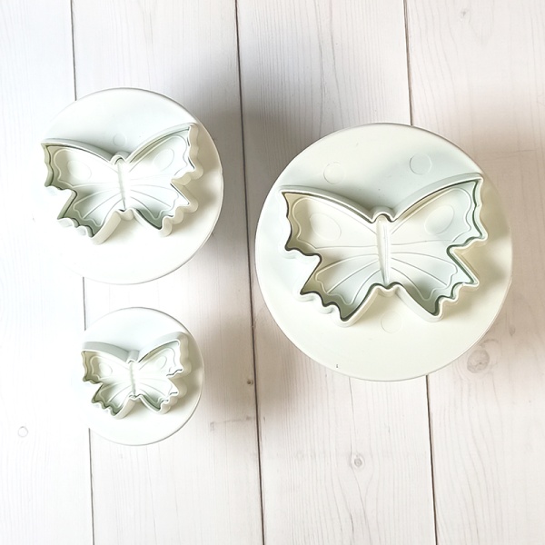 Набор плунжеров кондитерских Доляна «Бабочка», 4,5×5 см, 3 шт