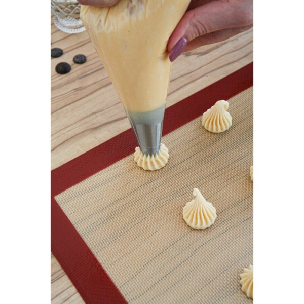 Коврик армированный, 30×20 см, цвет бежевый