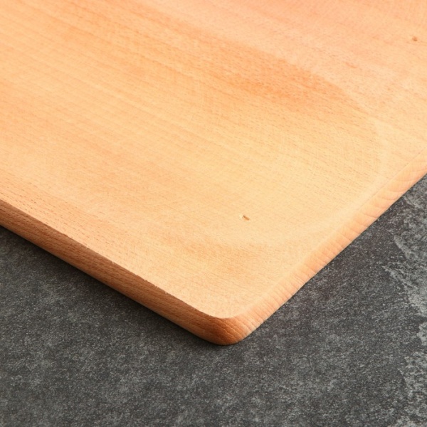 Доска разделочная "Славяночка", 35х24х1,5 см, цельный массив бука