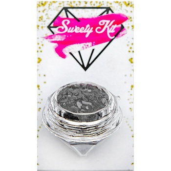 Блестки пищевые «Sweety Kit», Черный, 3 фр