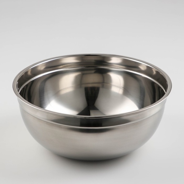 Миска, 1,4 литра, 17,5×8,5, внутренний d=16,5, толщина 0,5 мм, сталь 201 Миска, 1,4 литра, 17,5×8,5, внутренний d=16,5, толщина 0,5 мм, сталь 201