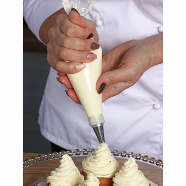 Набор кондитерских мешков одноразовых S 17х26 см, 100 шт