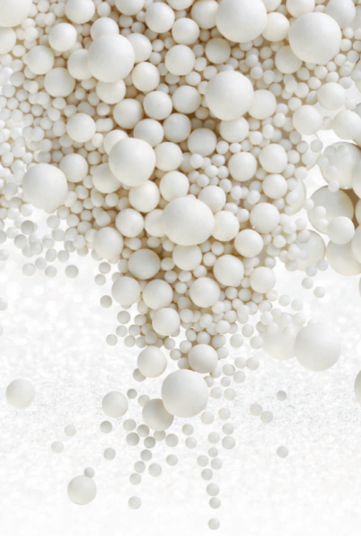 Взорванные зёрна риса №258М "Жемчуг матовый белоснежный", 50 гр