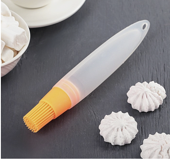 Кисть с резервуаром для масла Доляна «Лади», 19 см