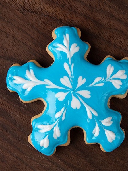 Глазурь сахарная с ароматом ванили С.Пудовъ, голубая, 100 гр