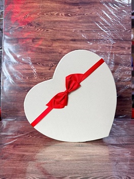 Коробка подарочная «Сердце», бант, 15*12*5,5 см