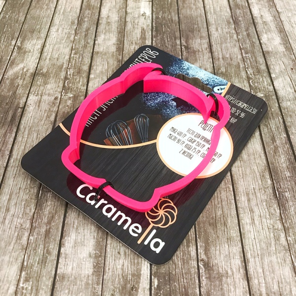 Вырубка для пряника "Совушка" пластик, 11*10 см