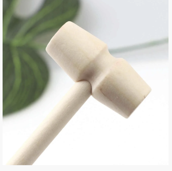 Деревянный молоточек для шоколада, 1 шт