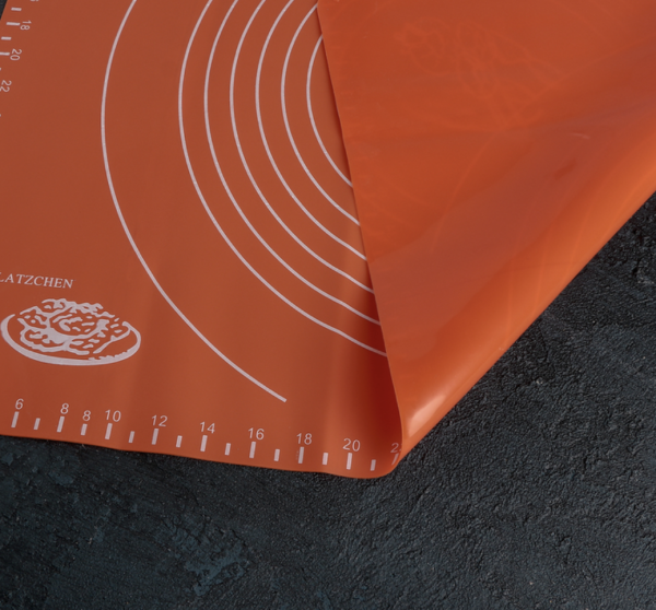 Коврик силиконовый с разлиновкой Доляна «Эрме», 50×40 см