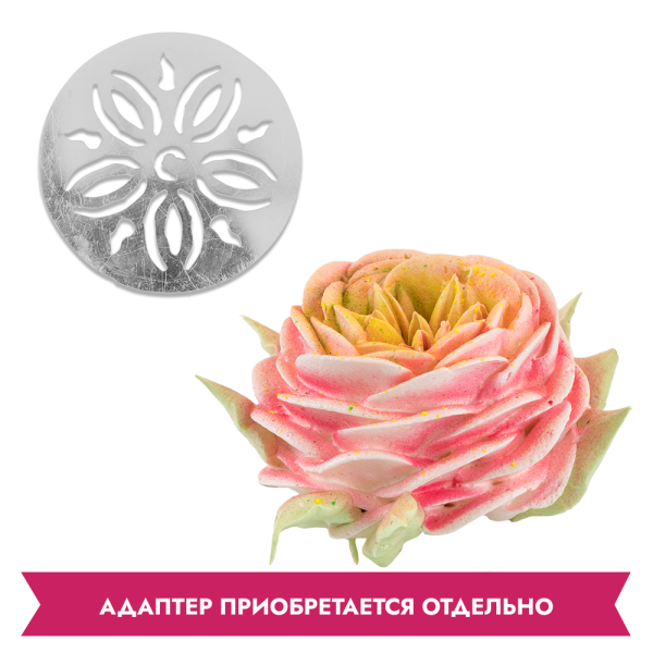Насадка (диск) для зефирных цветов N17