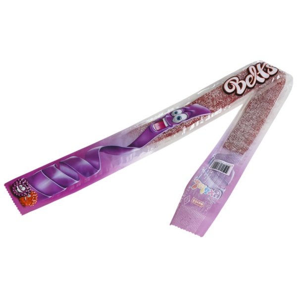 Жевательный Мармелад Jeloxy Ремешки, Малина и Ежевика, 15 гр