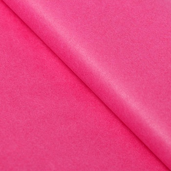 Бумага упаковочная тишью, Ярко-розовый, 50 см х 66 см, набор 10 шт