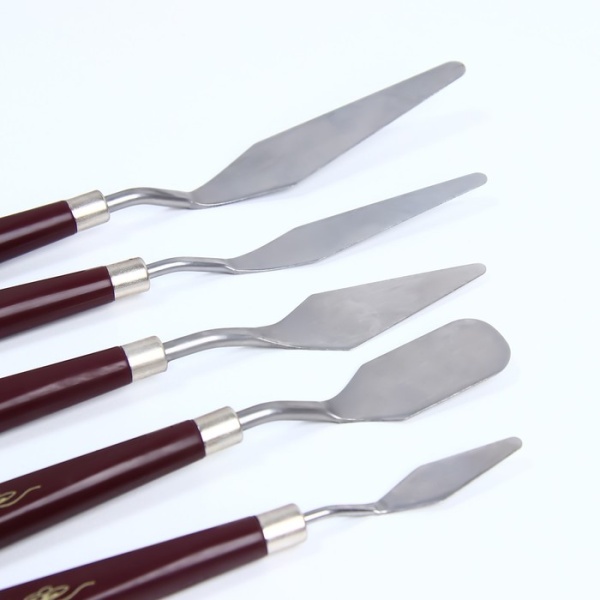 Набор лопаток кондитерских Доляна, мастихины, 5 шт, 22×2×1,5 см Набор лопаток кондитерских Доляна, мастихины, 5 шт, 22×2×1,5 см