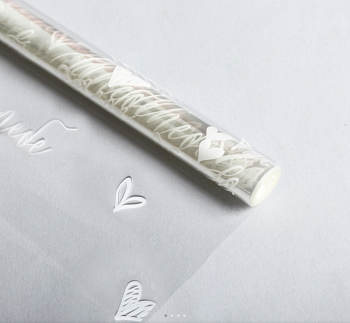 Пленка глянцевая «Тебе», белая, 200 г, 1 м