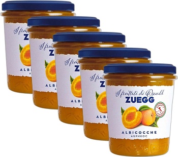 Конфитюр ZUEGG абрикос , Германия, 320 гр