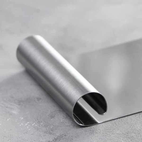 Шпатель кондитерский для выравнивания, металл, 10 см