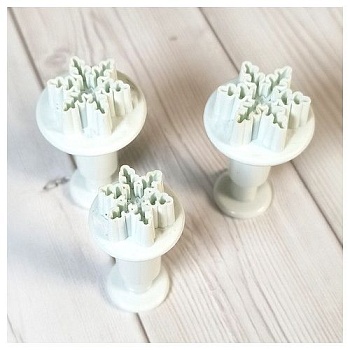 Плунжер "Мини-снежинка", набор 3 шт.