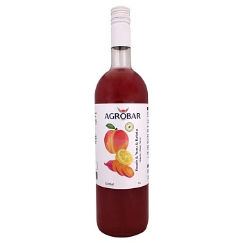Кордиал (основа для лимонада) Agrobar, Юдзу-Персик-Батат, 150 гр