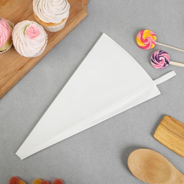 Кондитерский мешок многоразовый KONFINETTA «Котик», 30×6,5 см, 1 шт