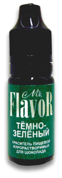 Краситель Жирорастворимый Mr.FlavoR Темно-зеленый, 10 мл
