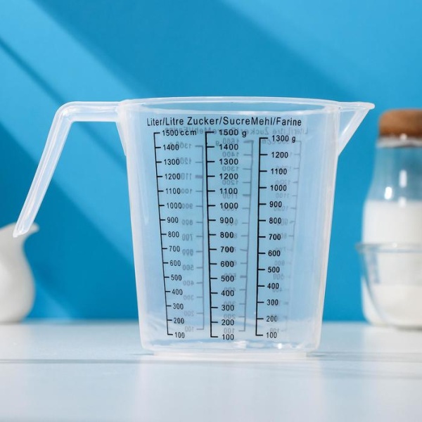 Кувшин мерный «Доляна», 1500 мл